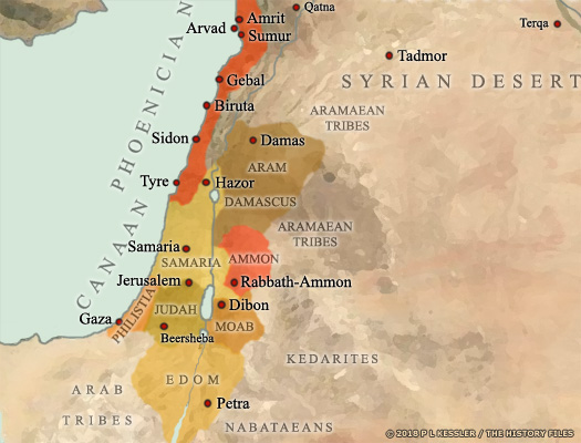 Israel and surrounding lands